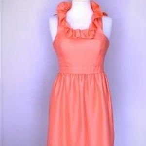 Coral silk Kiribilla Dress size 4
